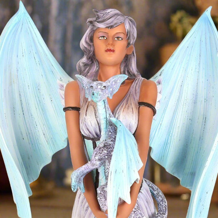 Dragon Keeper Fantasy Fairy Figurine Ornament by Amy Brown