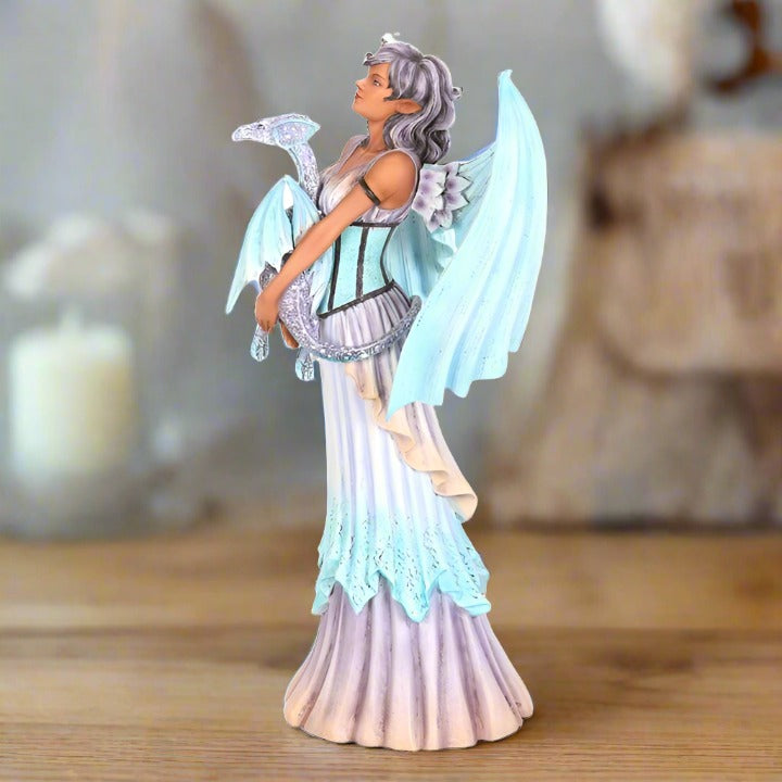 Dragon Keeper Fantasy Fairy Figurine Ornament by Amy Brown