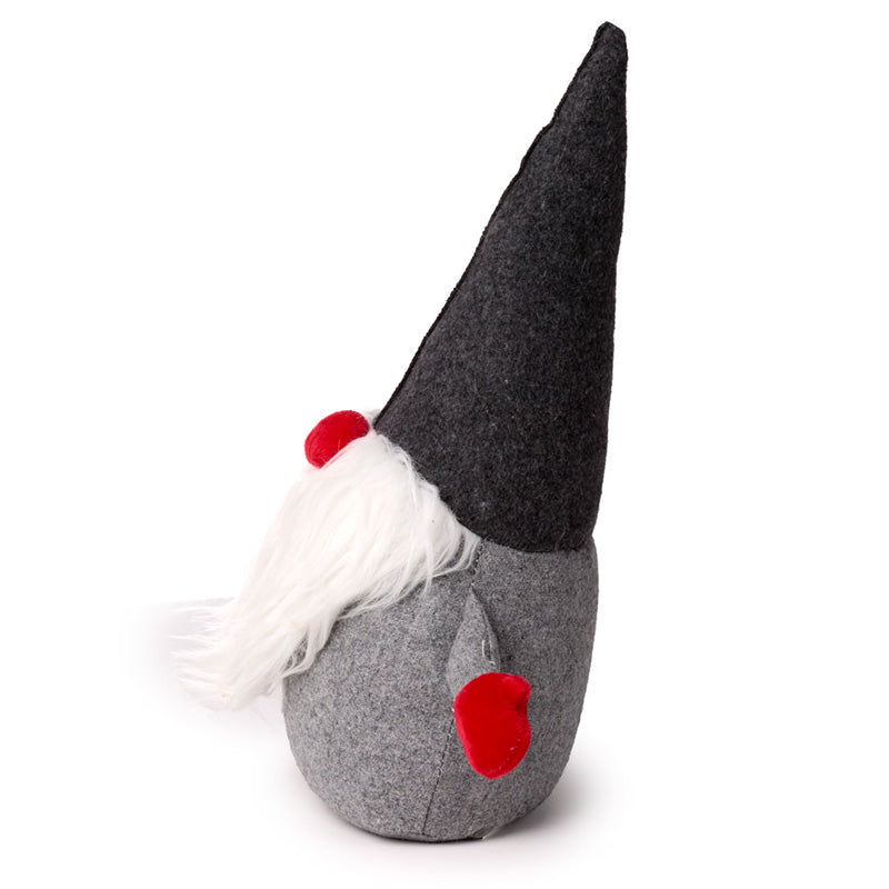 Grey Gonk Gnome Weighted Fabric Door Stop