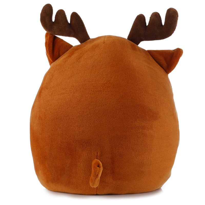 Squidglys Adoramals Christmas Santa & Reindeer Reversible Plush Toy