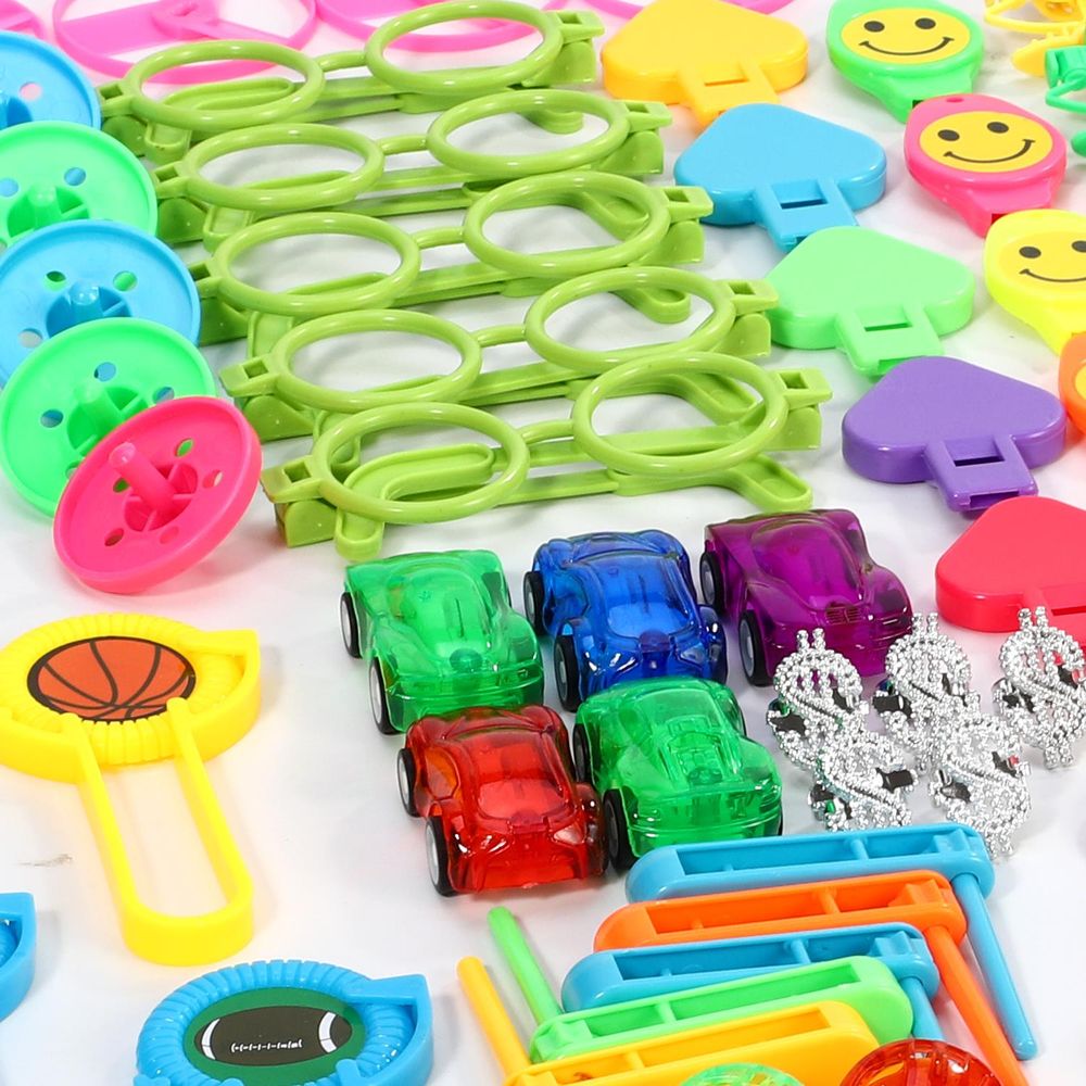 120pc Party Bag Filler Toys Birthday Gifts Pinata Loot Prizes