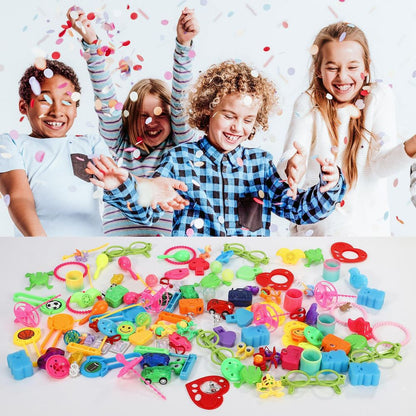 120pc Party Bag Filler Toys Birthday Gifts Pinata Loot Prizes