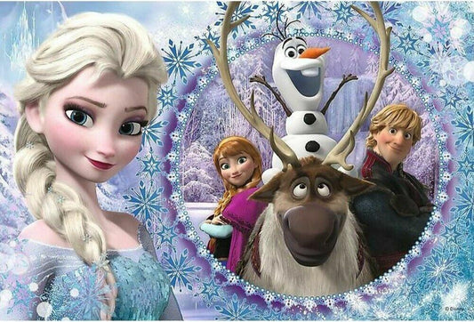 5D Diamond Painting Art Kit Full Drill DIY Craft Kits - Frozen Elsa Anna