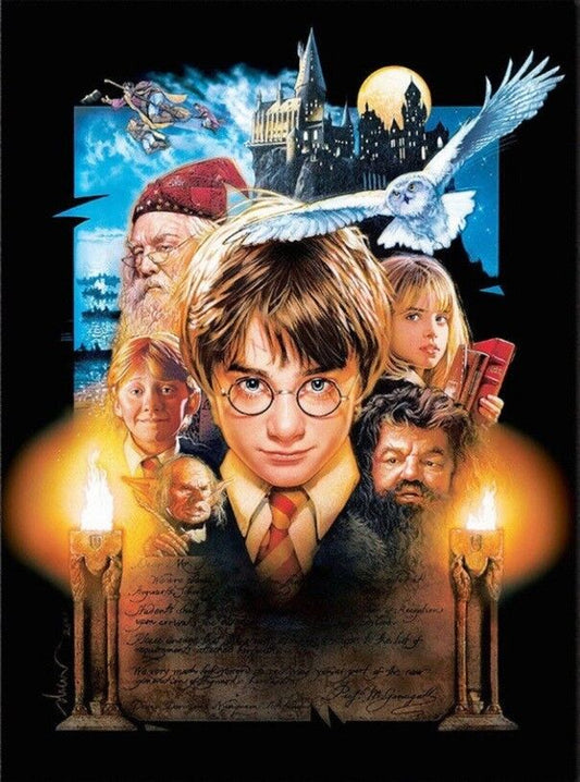 5D Diamond Painting Art Kit Full Drill DIY Craft Kits - Harry Potter