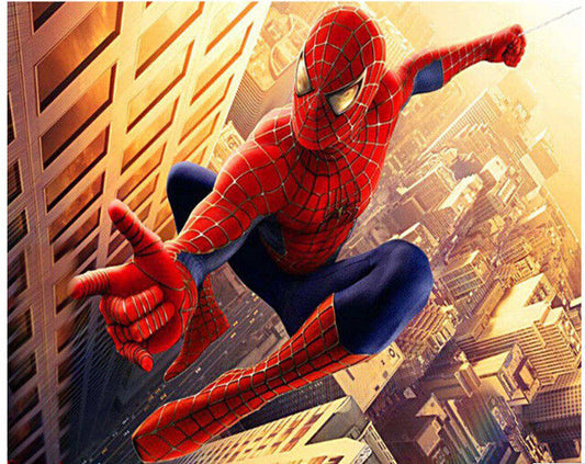 5D Diamond Painting Art Kit Full Drill DIY Craft Kits - Spiderman