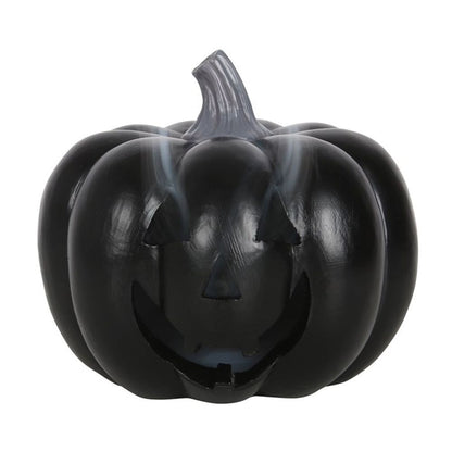 Black Pumpkin Shaped Backflow Incense Cone Holder