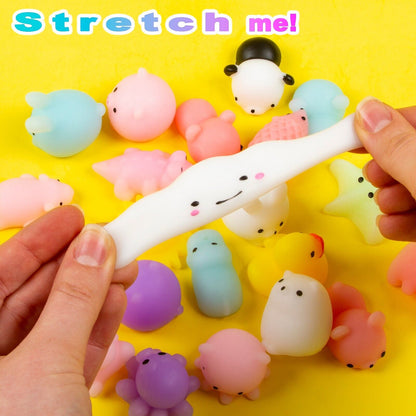 Box of 24 Mini Squishes Loot Party Bag Fillers Squishy Fidget Toys