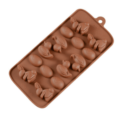 Bunny Rabbit Eggs Duck Easter Silicone Baking Chocolate Mould