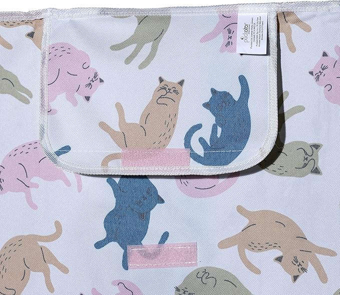 Cat's Life Waterproof Picnic Blanket Foldable Mat with Carry Handle