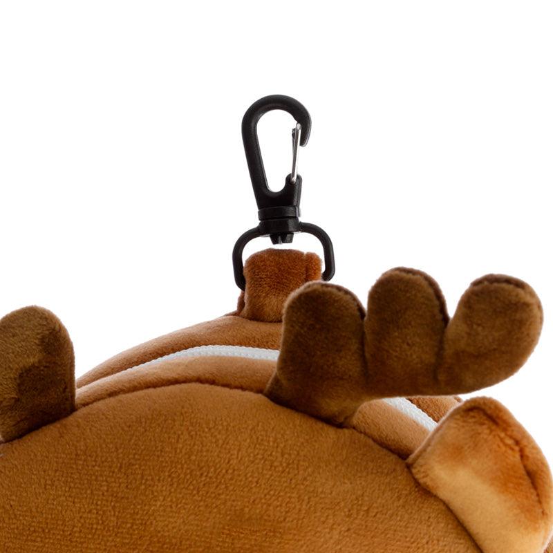 Christmas Reindeer Relaxeazzz Plush Round Kids Travel Pillow & Eye Mask Set
