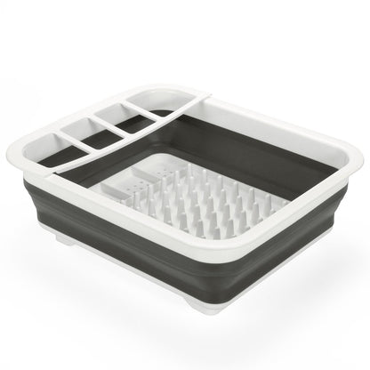 Collapsible Folding Dish Drainer Drying Rack - 3 Colours