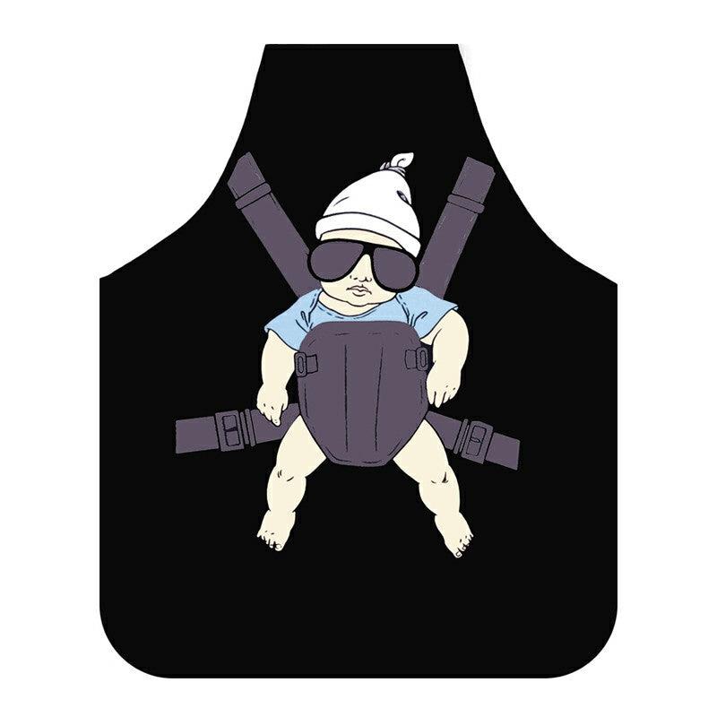 Cute Super Dad Cooking Kitchen Apron with Adjustable Shoulder Strap