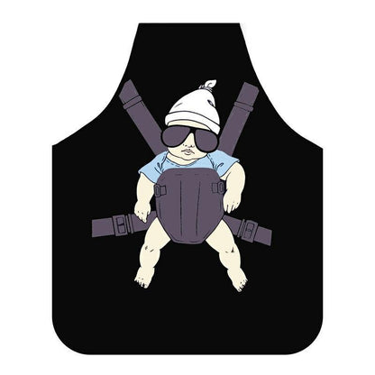 Cute Super Dad Cooking Kitchen Apron with Adjustable Shoulder Strap