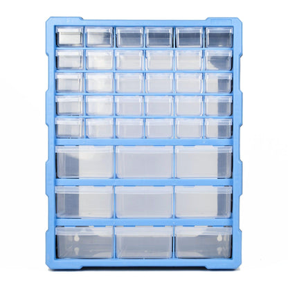 DIY Storage Organiser Unit with 39 Drawers Wall Mountable