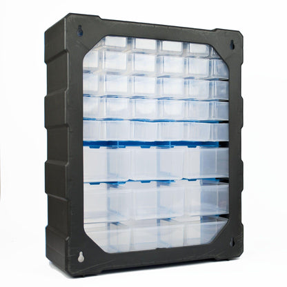 DIY Storage Organiser Unit with 39 Drawers Wall Mountable