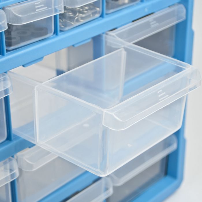 DIY Storage Organiser Unit with 39 Drawers Wall Mountable