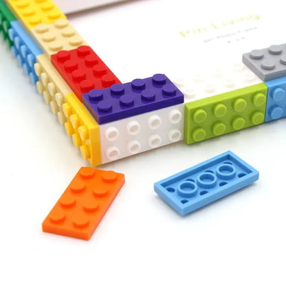 DIY Colourful Building Blocks with People 4 x 6" Photo Frame Activity Gift