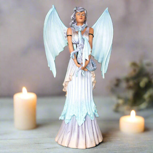 Dragon Keeper Fantasy Fairy Figurine Ornament by Amy Brown
