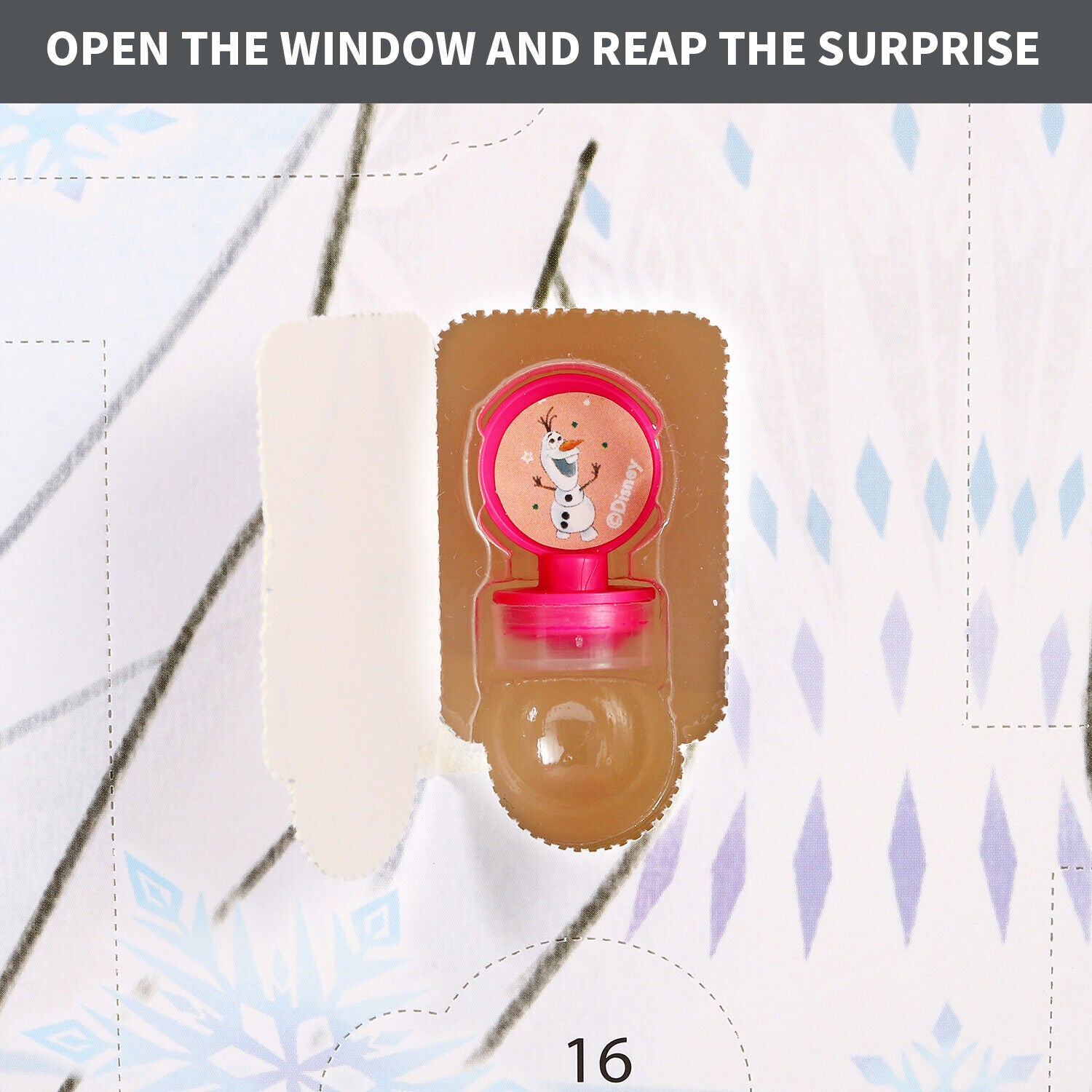 Frozen Anna Elsa Christmas Advent Calendar Art & Craft Stationery Set
