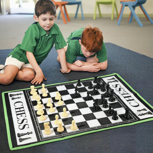 Giant Classic Family Board Game Playmat - Chess