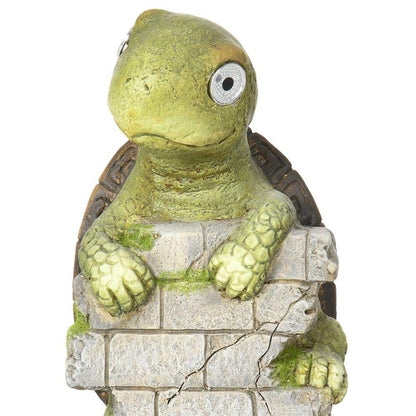 Green Tortoise Solar LED Light Outdoor Garden Statue Ornament