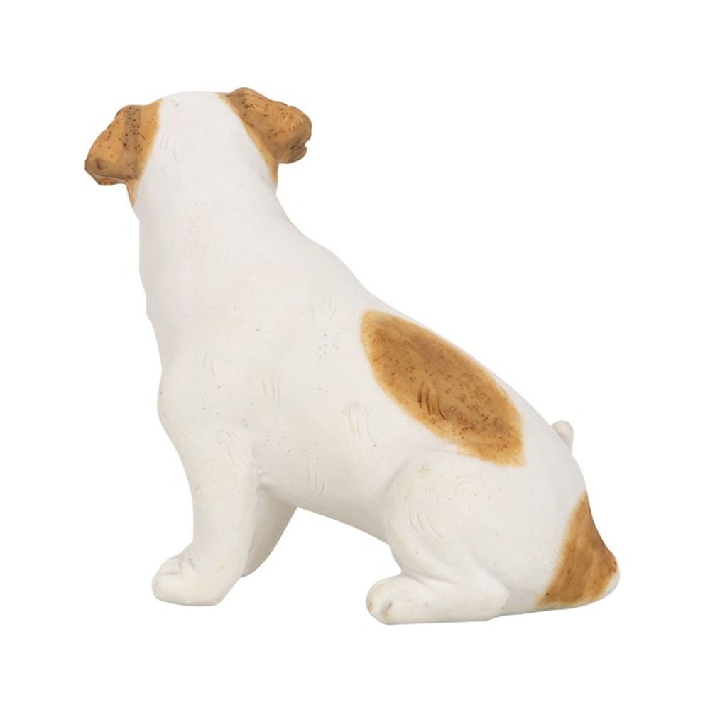 Jack Russell Terrier Dog Animal Figurine with Sentiment Card