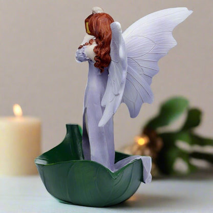 Lilac Fairies - Light of the Forest Fairy Ornament Figurine