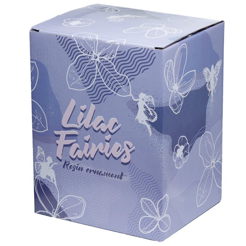 Lilac Fairies - Light of the Forest Fairy Ornament Figurine