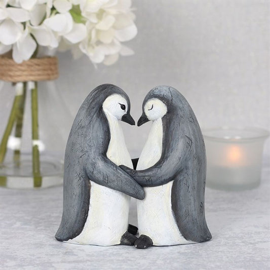 Penguin Partners For Life Figurines Couple Animal Ornament