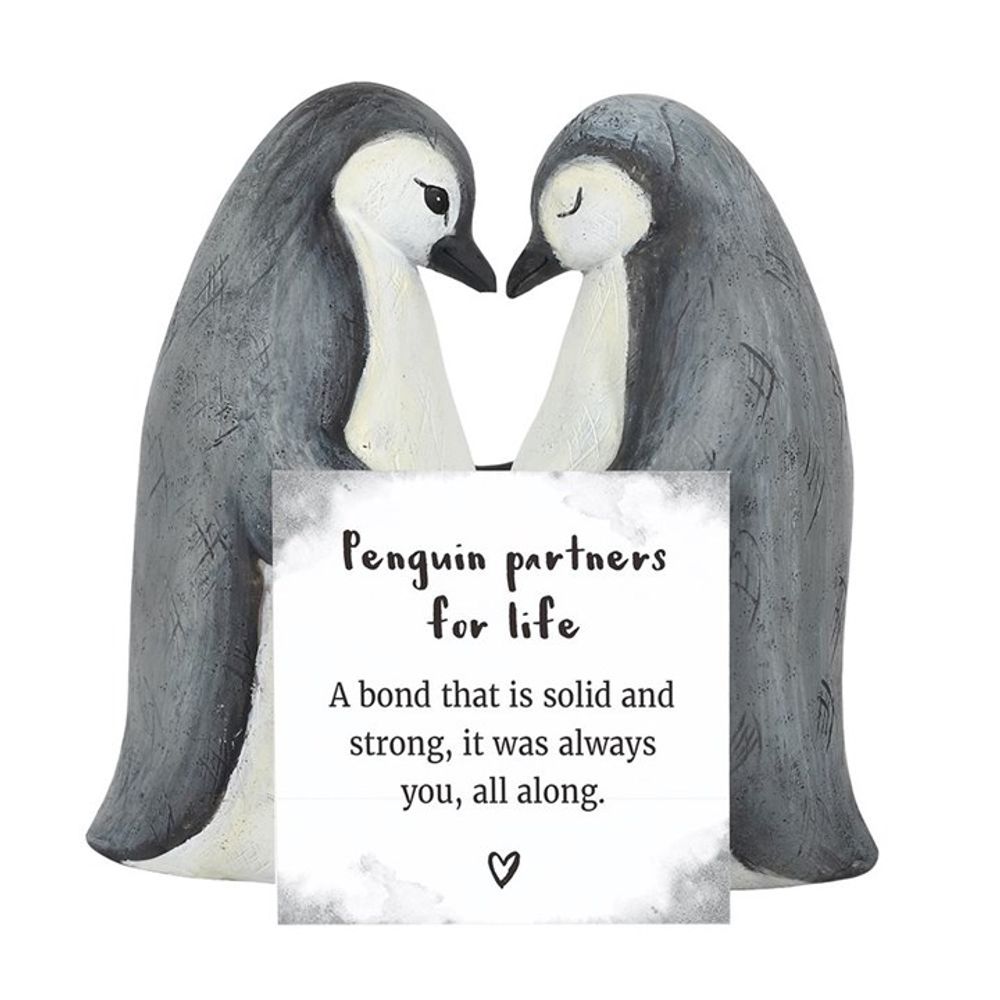 Penguin Partners For Life Figurines Couple Animal Ornament