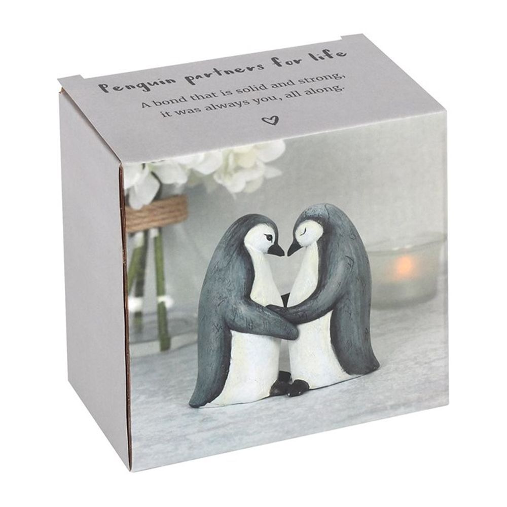 Penguin Partners For Life Figurines Couple Animal Ornament