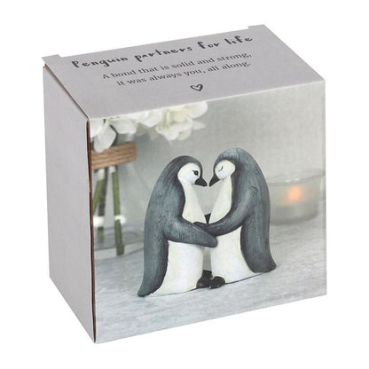 Penguin Partners For Life Figurines Couple Animal Ornament