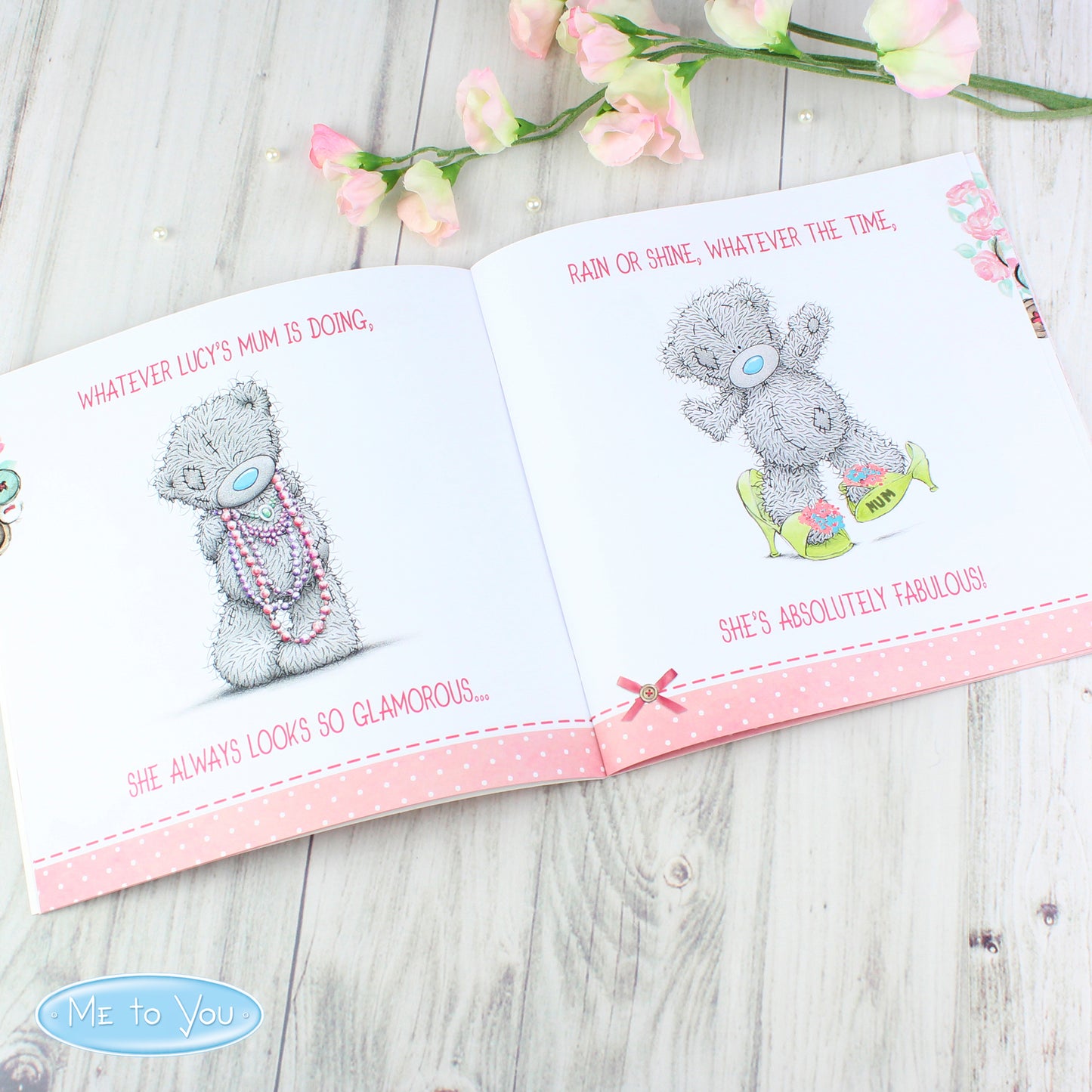 Personalised Me to You - Mum Grandma Aunt Special Poem Book