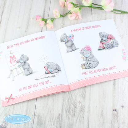 Personalised Me to You - Mum Grandma Aunt Special Poem Book