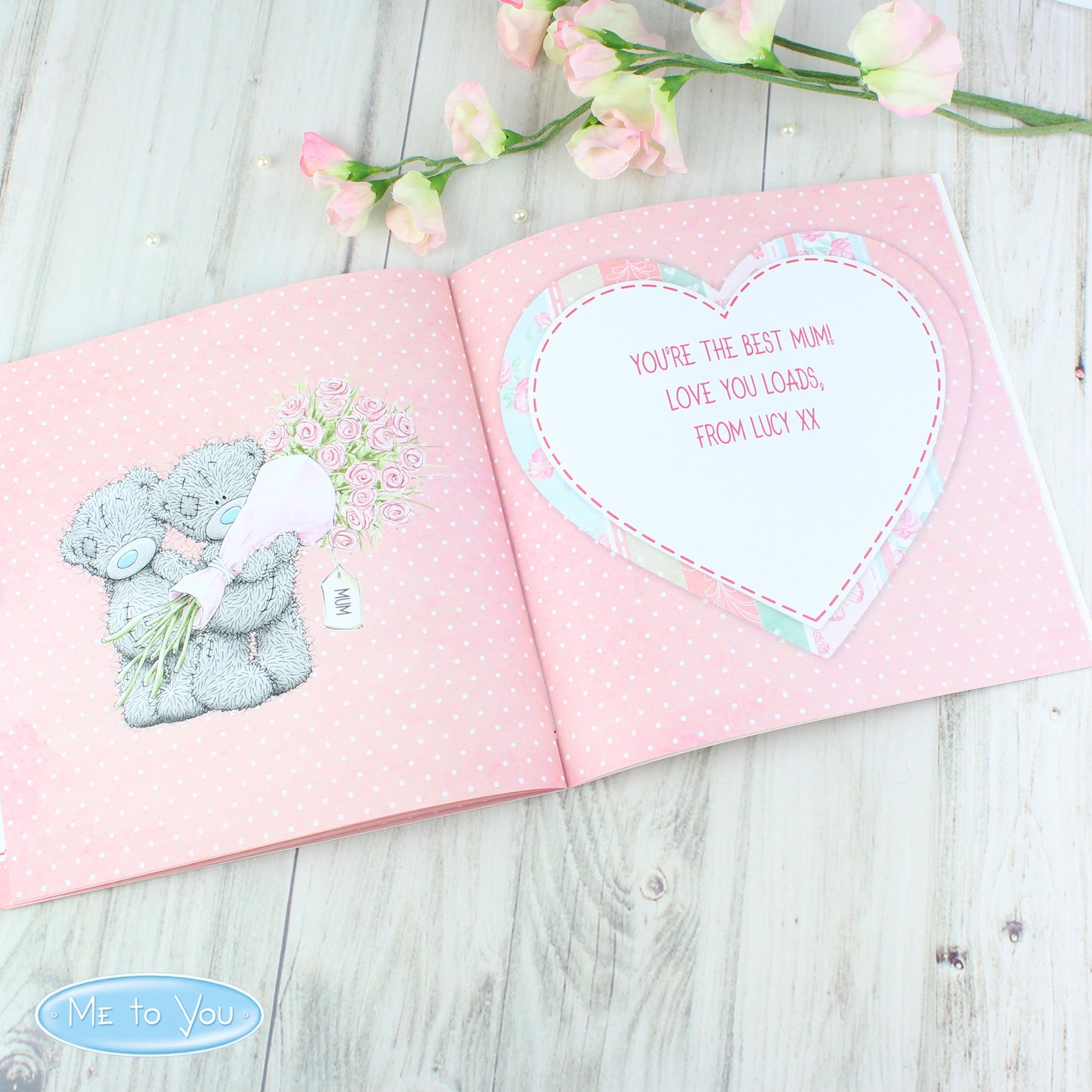 Personalised Me to You - Mum Grandma Aunt Special Poem Book