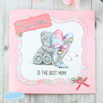 Personalised Me to You - Mum Grandma Aunt Special Poem Book