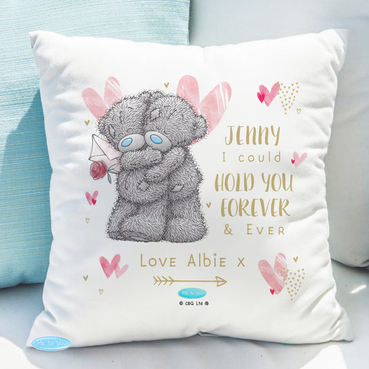 Personalised Me to You Hold You Forever Cushion