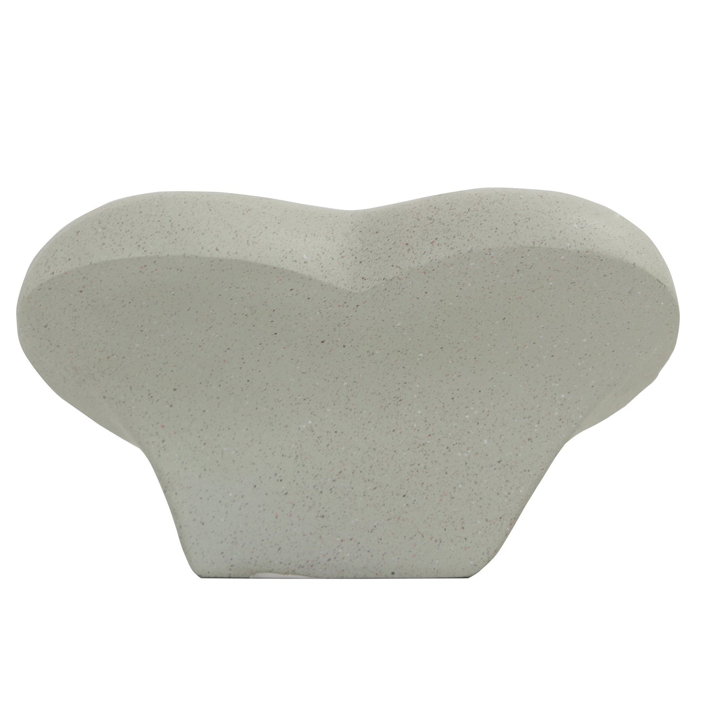 Personalised Pet Dog Cat Heart Memorial Graveside Ornament - Pawprints