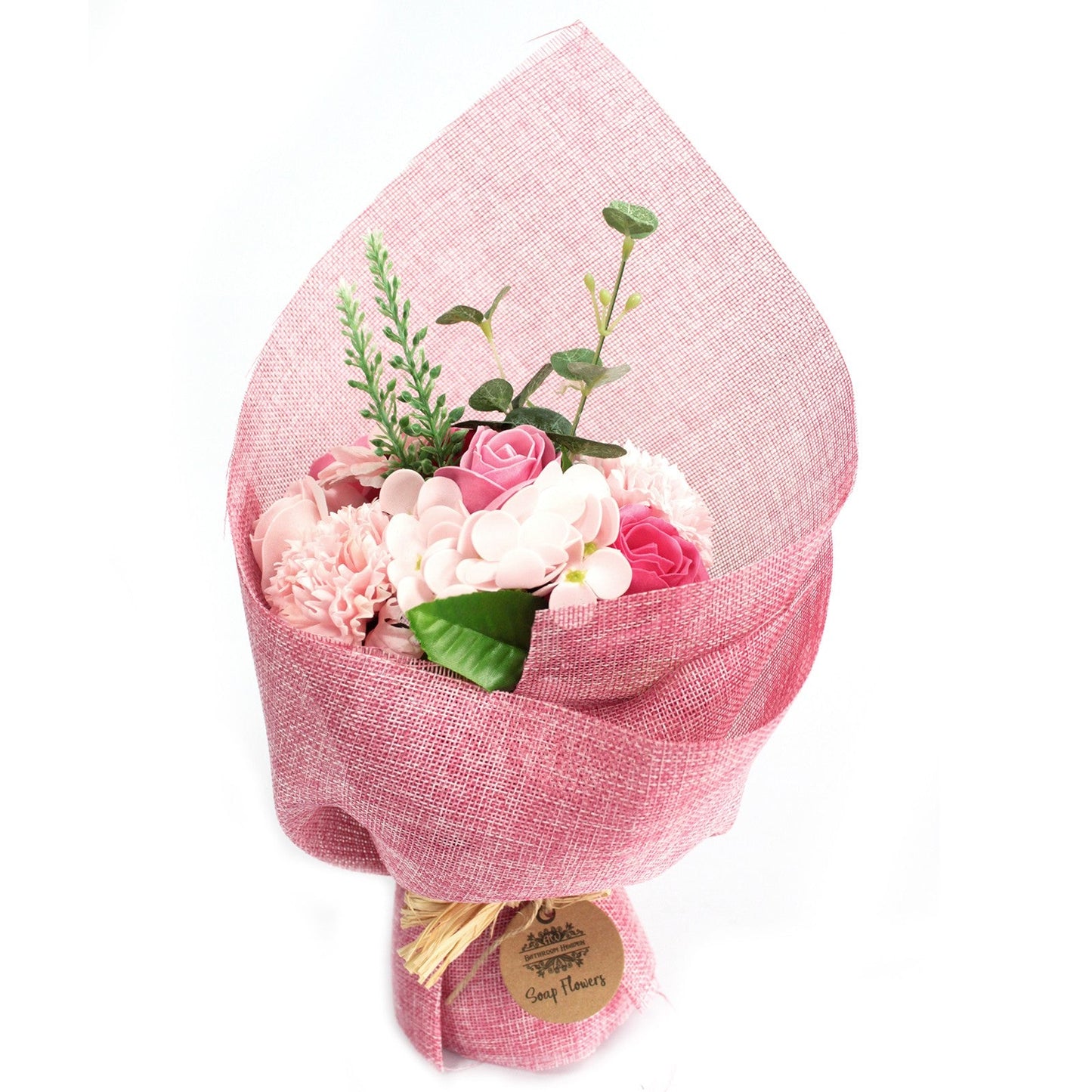 Scented Standing Soap Flower Gift Bouquet - Pink