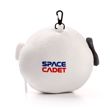 Space Cadet Relaxeazzz Plush Round Kids Travel Pillow & Eye Mask Set