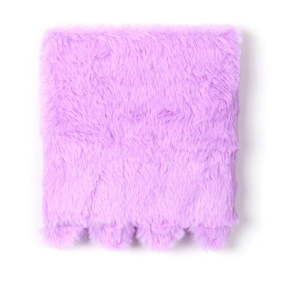 Fluffy Plush Lined Notebook - Adoramals Octopus with Multi Colour Pen