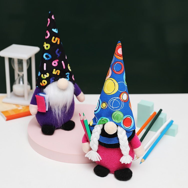 Teachers Day School Leavers Standing Gonk Gnome Faceless Doll