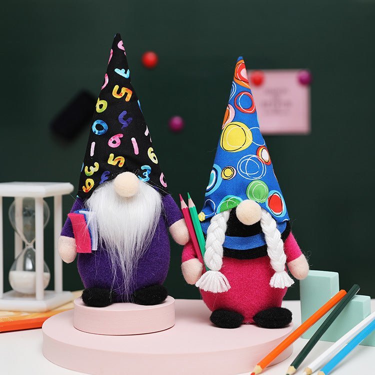 Teachers Day School Leavers Standing Gonk Gnome Faceless Doll