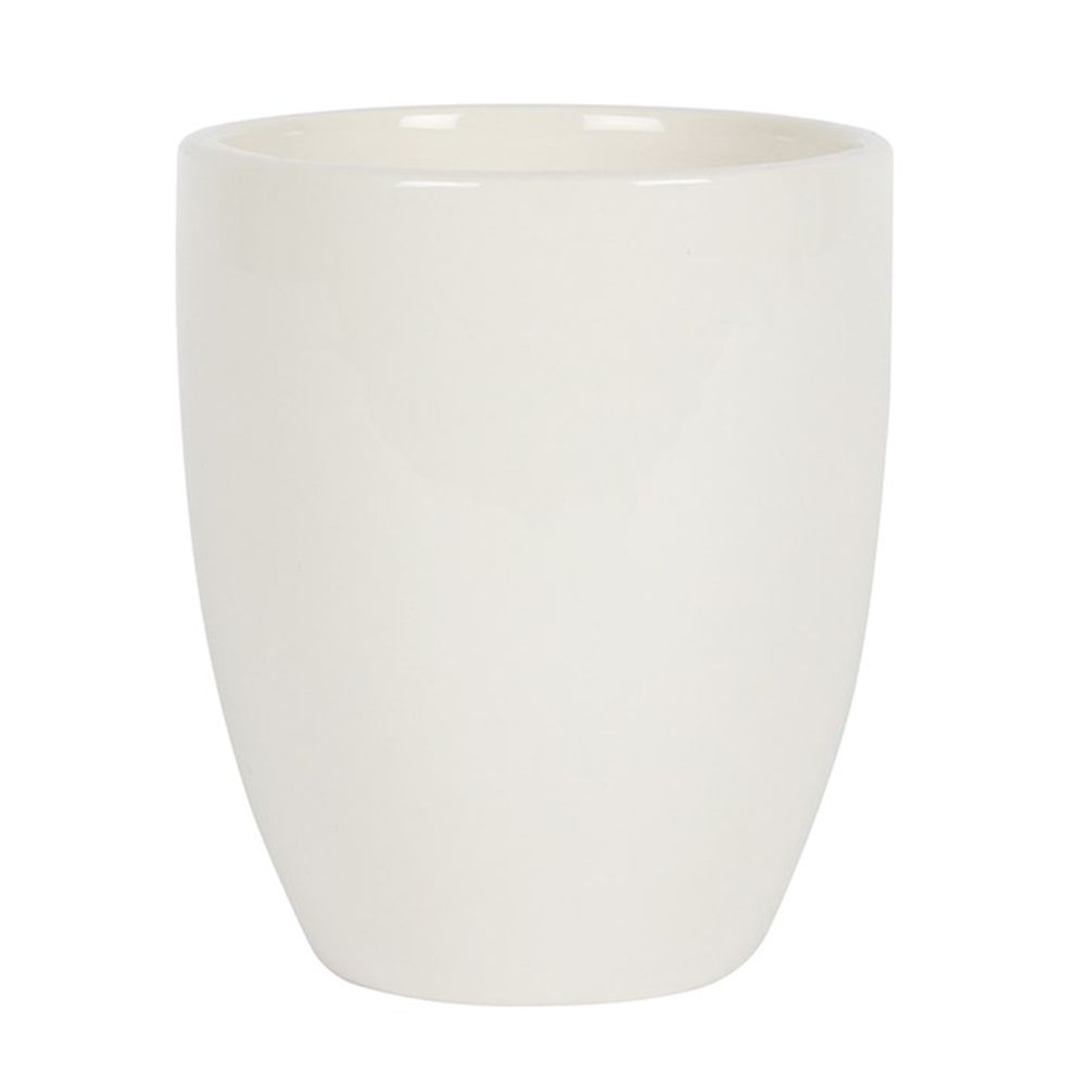 Thank You For Helping Me Grow Bee Print Ceramic Plant Pot