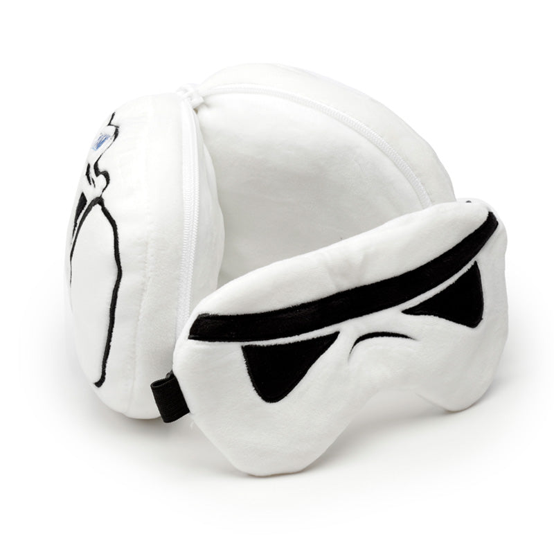 The Original Stormtrooper Relaxeazzz Plush Travel Pillow & Eye Mask Set