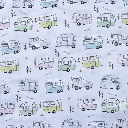 Wildwood Caravan Waterproof Picnic Blanket Foldable Mat with Carry Handle