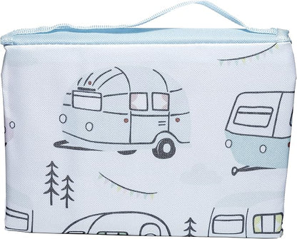 Wildwood Caravan Waterproof Picnic Blanket Foldable Mat with Carry Handle