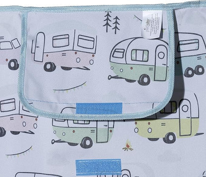 Wildwood Caravan Waterproof Picnic Blanket Foldable Mat with Carry Handle